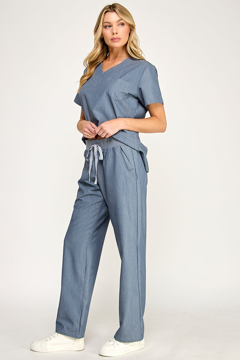 denim gray straight leg