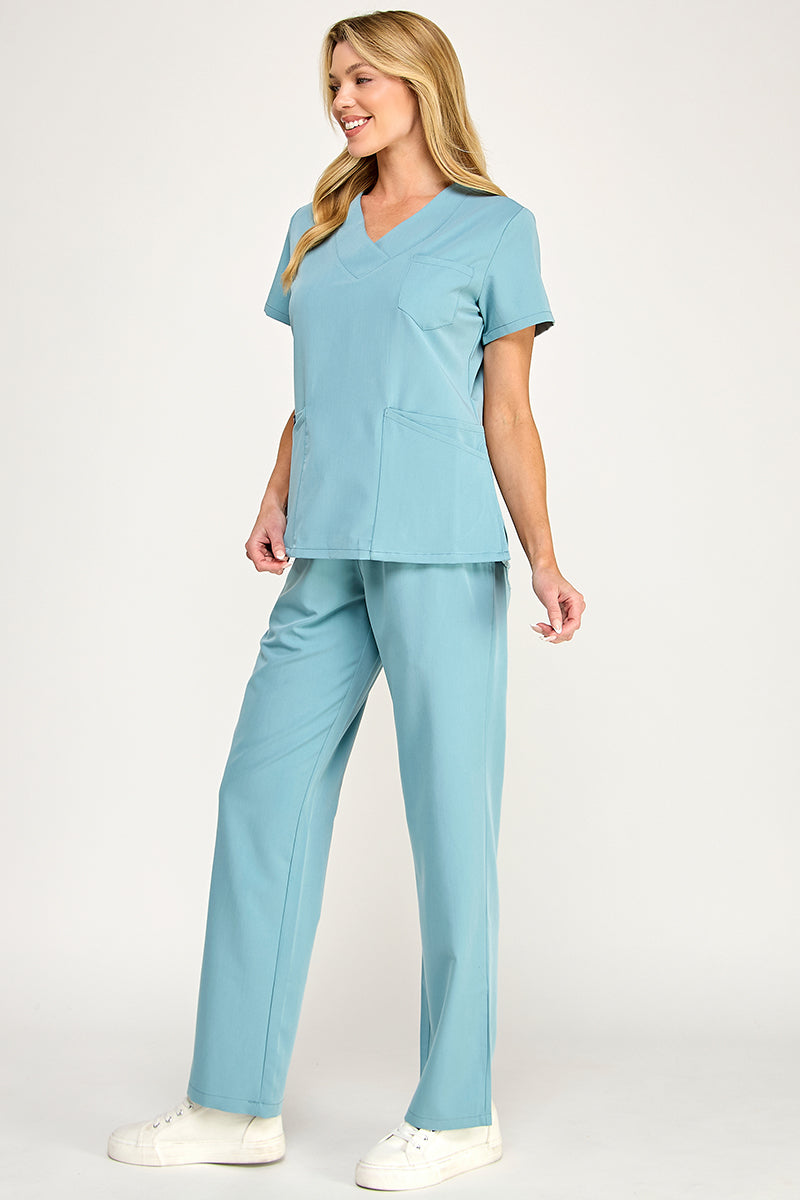 Straight Leg Scrub Pant